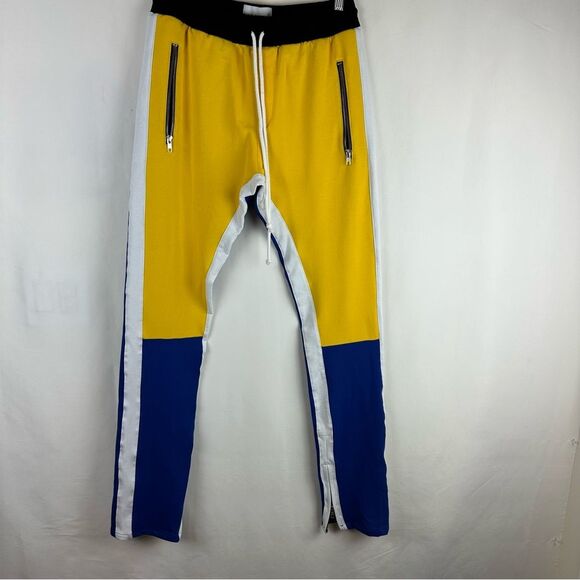 Lakenzie color block joggers with zipper details size L - Picture 1 of 5